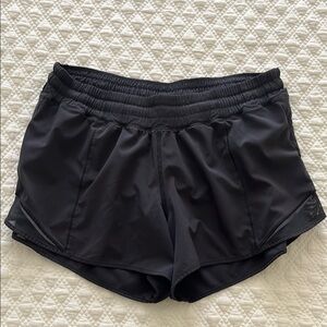 Lululemon hotty hot Women's Black Athletic Shorts